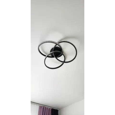 Люстра світлодіодна з пультом керування VITA 80W BK
