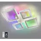 Люстра світлодіодна з пультом та додатком для телефону OVAL ICE RGB 75W