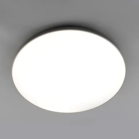 LED Світильник MOON Ø 45 см 70 Вт білий з срібним