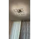 Люстра світлодіодна з пультом та додатком для телефону Room RGB 70W 4S чорна