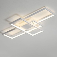 Світлодіодна люстра з пультом та мобільним додатком SVEN 65W 3S білий