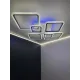 Люстра світлодіодна біла з пультом та додатком для телефону OVAL RGB 120W