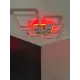 Люстра світлодіодна біла з пультом та додатком для телефону OVAL RGB 120W