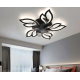Люстра чорна світлодіодна з вентилятором FAN ASTRA 85W