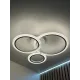 Люстра світлодіодна з пультом та мобільним додатком TRIO 70W 3R SMART біла
